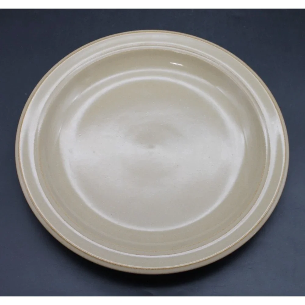 Set of 4 Dansk Sirocco Salad Plates Beige Stoneware 9